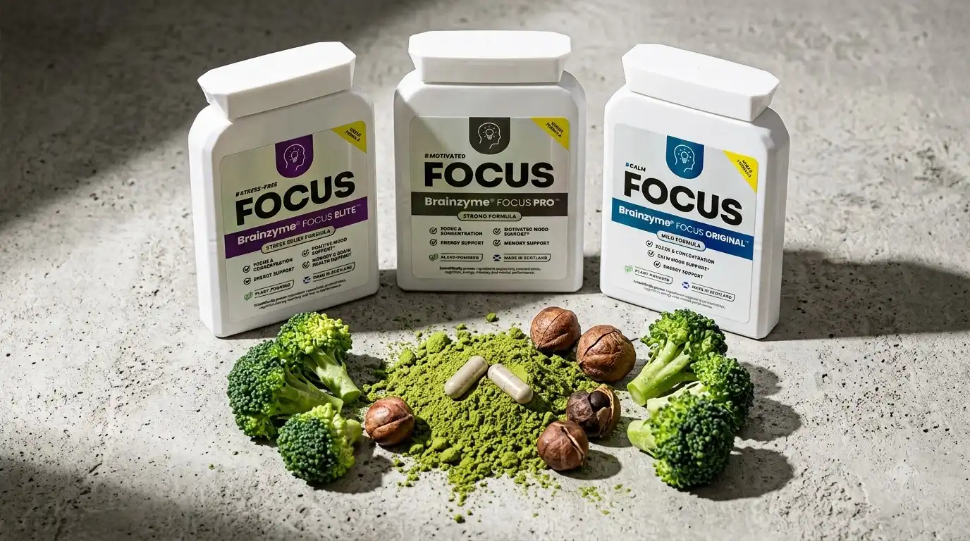 Matcha guarana seeds and choline sources used in Brainzyme Focus Pro capsules