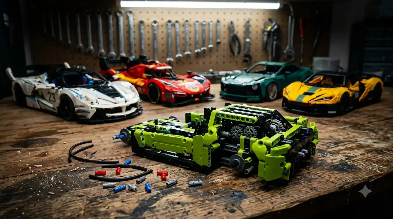 unlicensed BAV Brick Italian Bull Lamborghini-style hypercar build