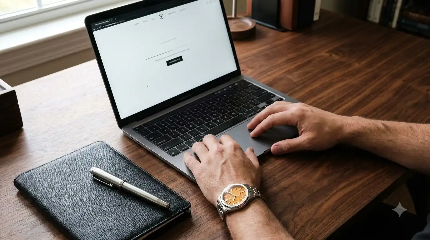 Aethelsohn Horizon Voyager product page showing price, 30-day returns and 24-month warranty